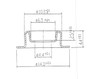 Military  Black Stud - Snap Fastener Marine Nickle Brass