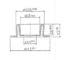 Deep Stud  (100 Pack) - Snap Fastener Nickel Brass Marine Grade