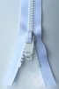 Separating Nylon  Zippers with Double Plastic Pull