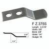 Stainless Steel Bolster Clips - (100 Pack) Boat Cushion Attaching Hardware - F Z.375S-100