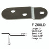 Stainless Steel Bolster Clips - (100 Pack) Boat Cushion Attaching Hardware - F Z00LD-100