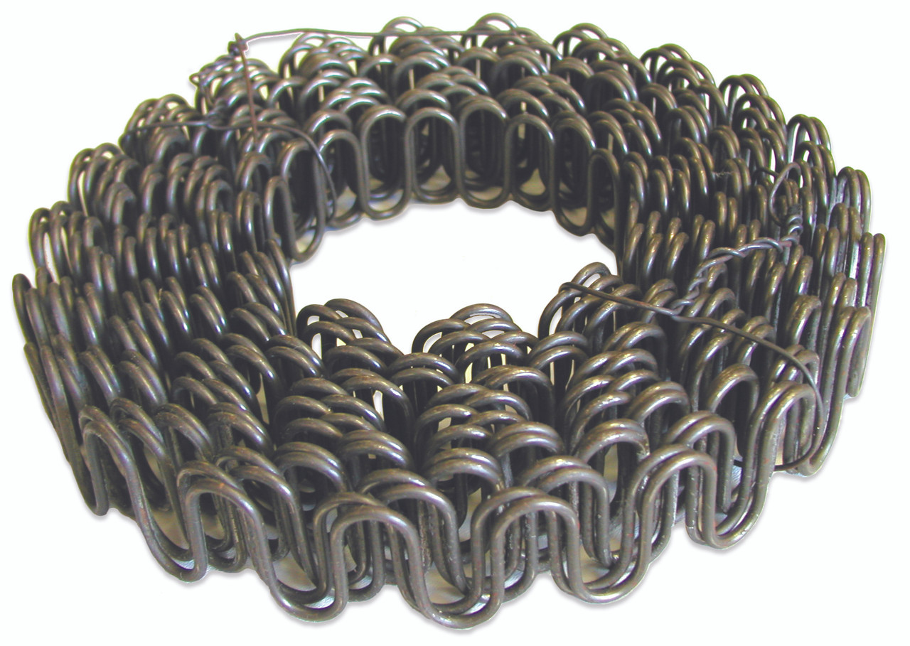 25 Molle Serpentine Per Imbottiti A Zig Zag - Calibro 9 Per Divani E Sedie - Riparazione Tappezzeria - 5