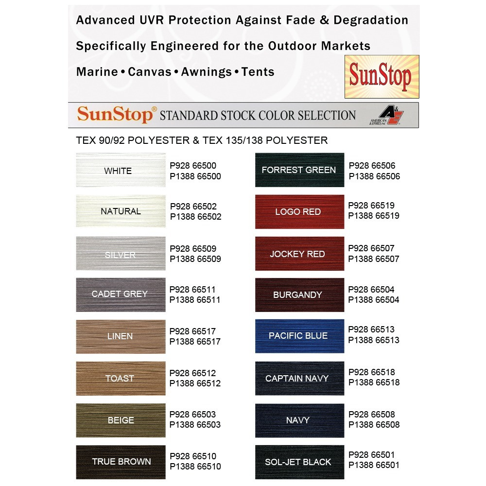 Sunstar Thread Sunstop Thread Tex 135