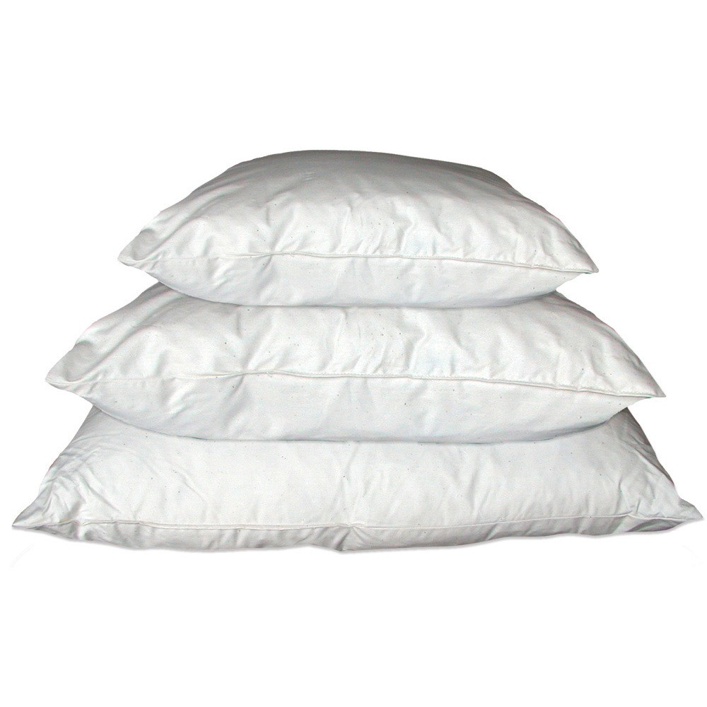 Goose Down, Duck Down and Feather Pillow Forms