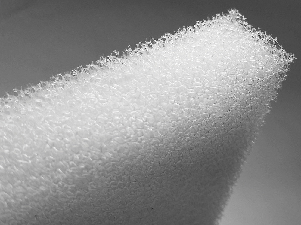 Reticulated Foam Sheets Medium FR18030 Flow Through Marine Grade 60" x 110" Action