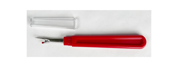 Heavy Duty Upholstery Seam Ripper - Large Stitch Remover Tool - Safety Ball Protection