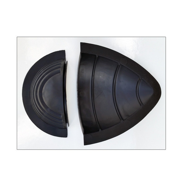 Black Aero Rubber Boat Vent