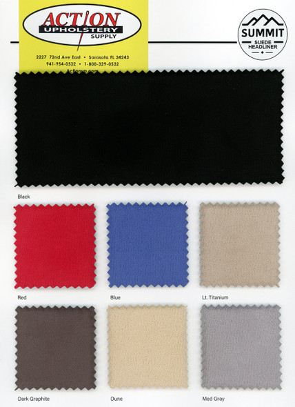 Summit - Suede Headliner - 60" Wide