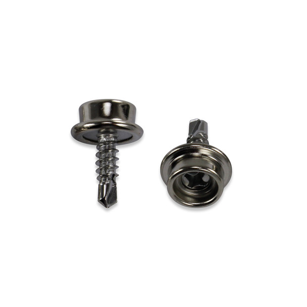 Nickle Brass Self-Drilling Screw Stud with SS Screw