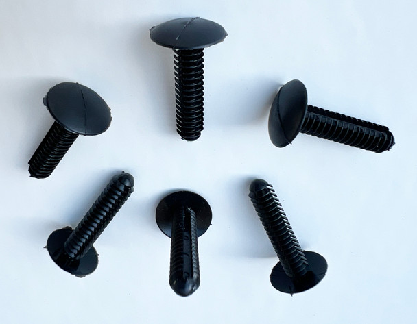 Christmas Tree Fastener Single Head (Pack of 100) Cream Color