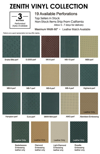 Zenith Vinyl Collection