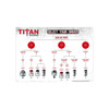 Titan PGD3200X Post Driver with 15" Extension Kit