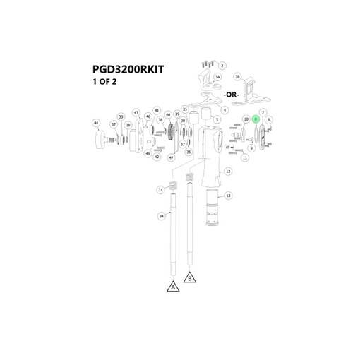 Titan Post Driver PGD3200 Series O Ring Rebuild Kit