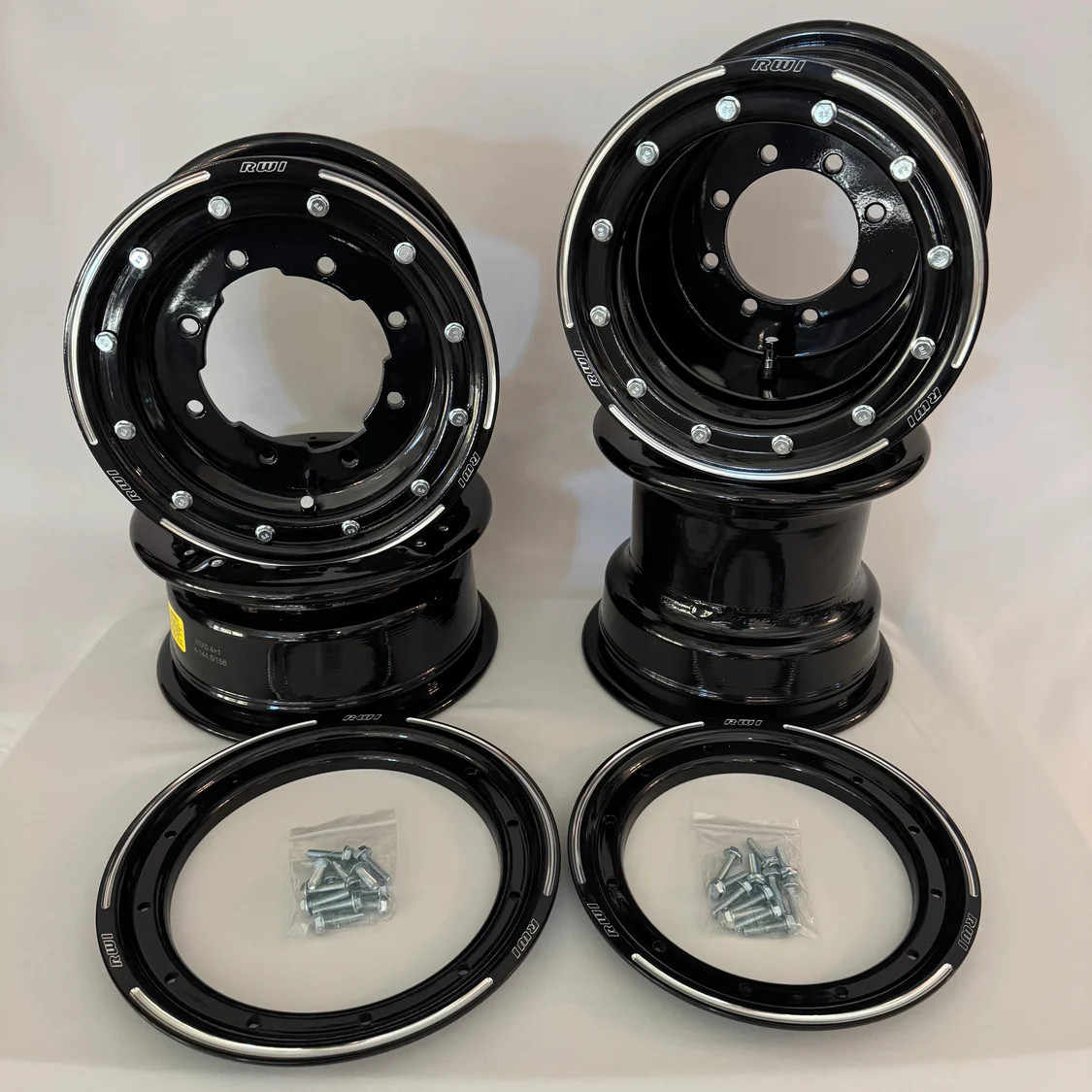 ATV Wheel Set - XC GNCC Woods - Dual Beadlocks :: YFZ450R TRX450 more