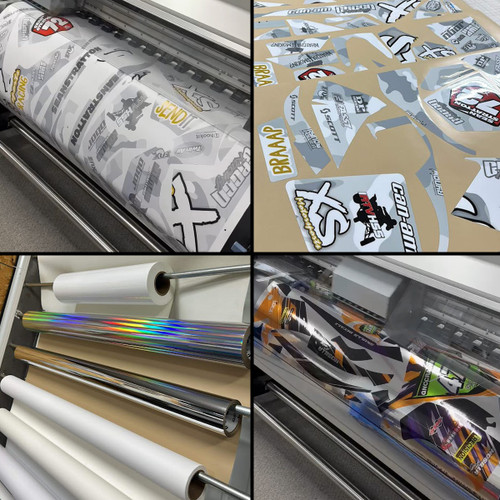 Custom Graphics Kit (HD Vinyl) - Yamaha YFZ450R ATV Custom Graphics Kit (HD Vinyl) - Yamaha YFZ450R ATV