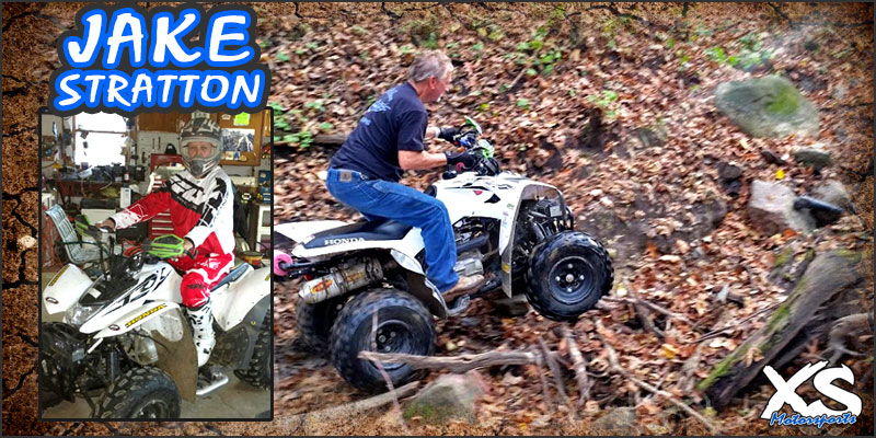 Jake Stratton ATV Racing 82 years old