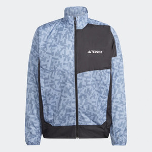 adidas Men's Trail Wind JKT Running Windbreaker Jacket