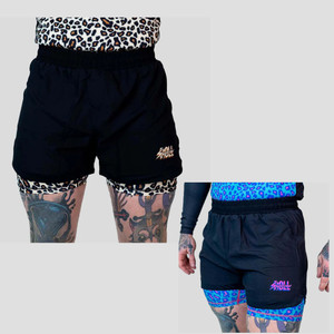 Roll Supreme The Butcher 2 in 1 Jiu Jitsu Shorts