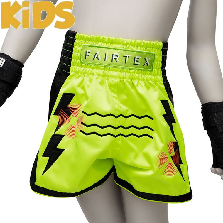 Fairtex Kids Muaythai Shorts Sonar