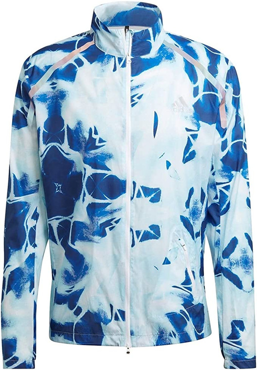 MARATHON JACKET WHITE ROYAL BLUE