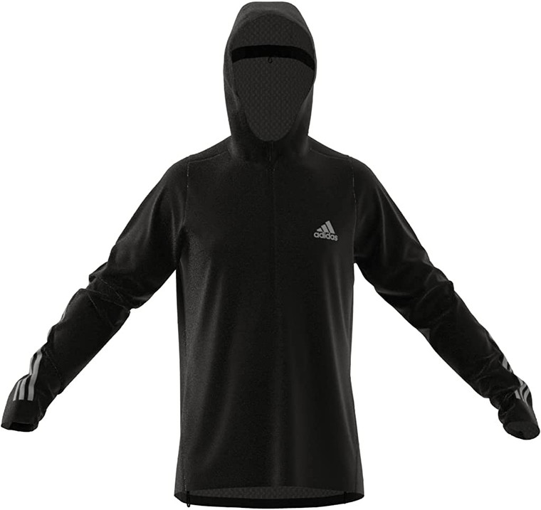 adidas Men's Run Icons Jacket Black