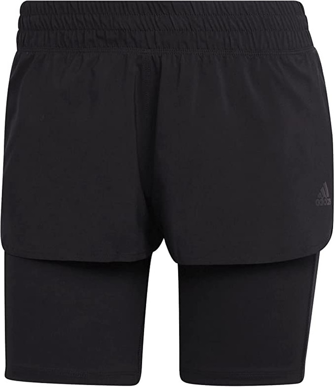 ADIDAS WOMEN'S RI 3B 2 IN 1 SHORT