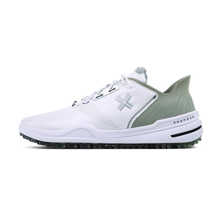 Payntr X 005 White Silver Golf Shoes