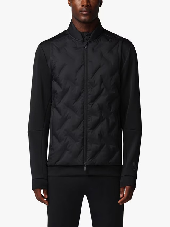 Castore Hybrid gilet in black