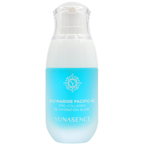 Blu'Marine Pacific-4D is an advanced elixir that offers hydration, environmental protection, and a Botox-like lifting effect. It uses high-quality natural ingredients like GABA and Ectoin for anti-aging benefits and protection against pollution and blue light. With concentrated hyaluronic acid, it deeply moisturizes and improves skin elasticity. This lightweight elixir is perfect for any skincare routine.