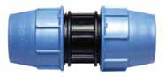 MDPE compression Slip Repair joiner coupler