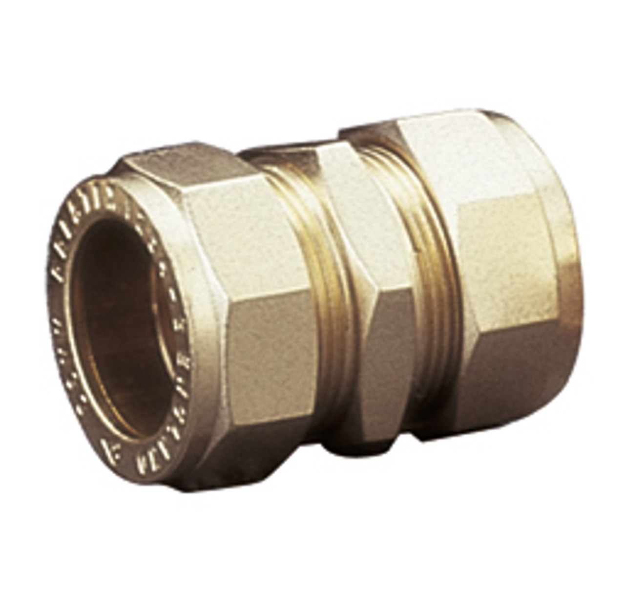 Copper Compression pipe Socket Joiner coupler Brass compression fitting for  Copper Pipe 15mm 22mm