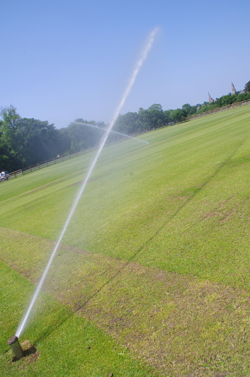Bowling green watering system automatic irrigation for bowls greens