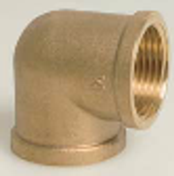 Brass Threaded Elbow 90°