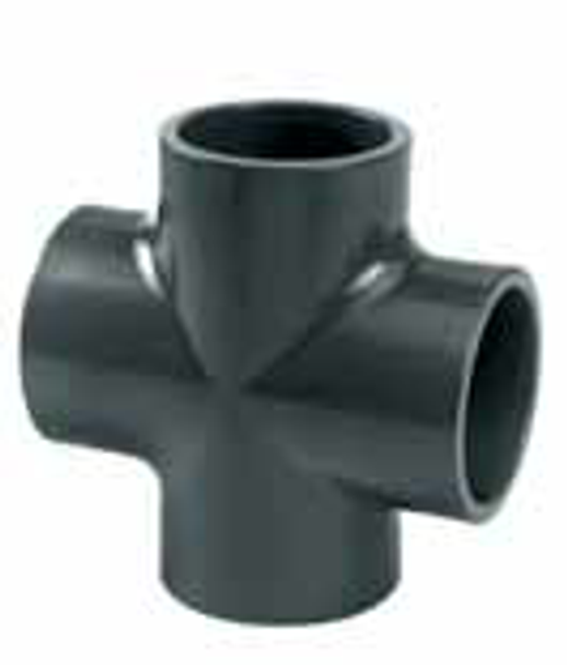 PVC Cross Glue Fitting