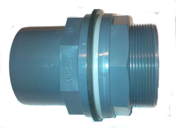 PVC Tank Connector Bulkhead Fitting