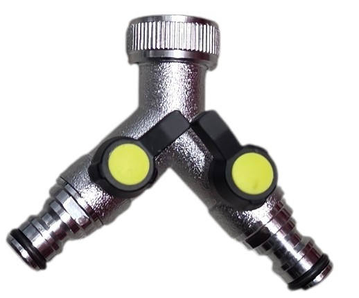 Hoselock type quick connector Tap Splitter