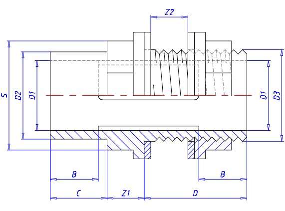 Tank Connector Dimensions