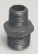 Black Iron Steel Metal  Reducing Nipple