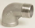 Stainless Steel 316 Threaded Male/Female M/F Elbow 90°