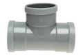 PVC Water Collection Pipe Fitting Tee Rubber Ring FXF