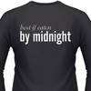 Best If Eaten By Midnight Biker T-Shirt