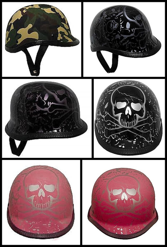 What is a novelty motorcycle helmet? Iron Horse Helmets