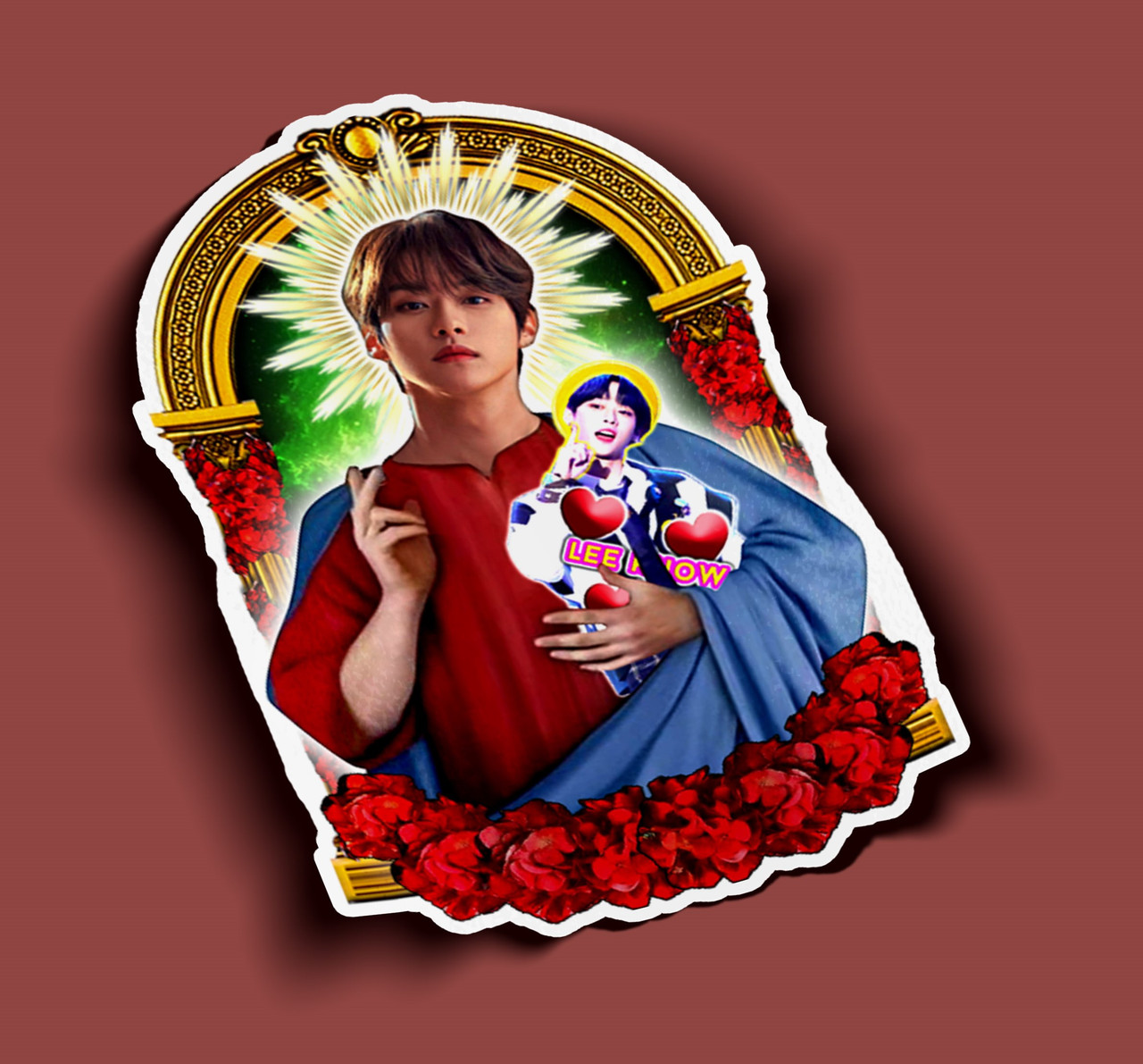 Saint Lee Know Sticker