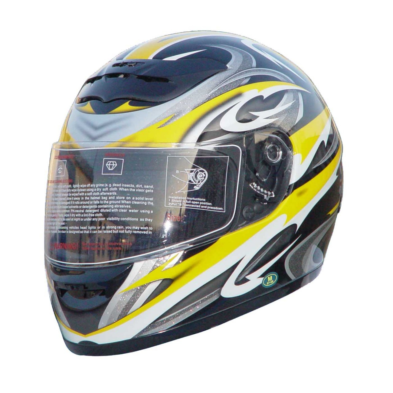 full face graphic motorcycle helmets