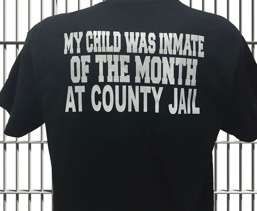 Funny Orange County Jail Costume T-Shirt – Gildan 100% Cotton, Regular Fit, Short Sleeve (Orange)