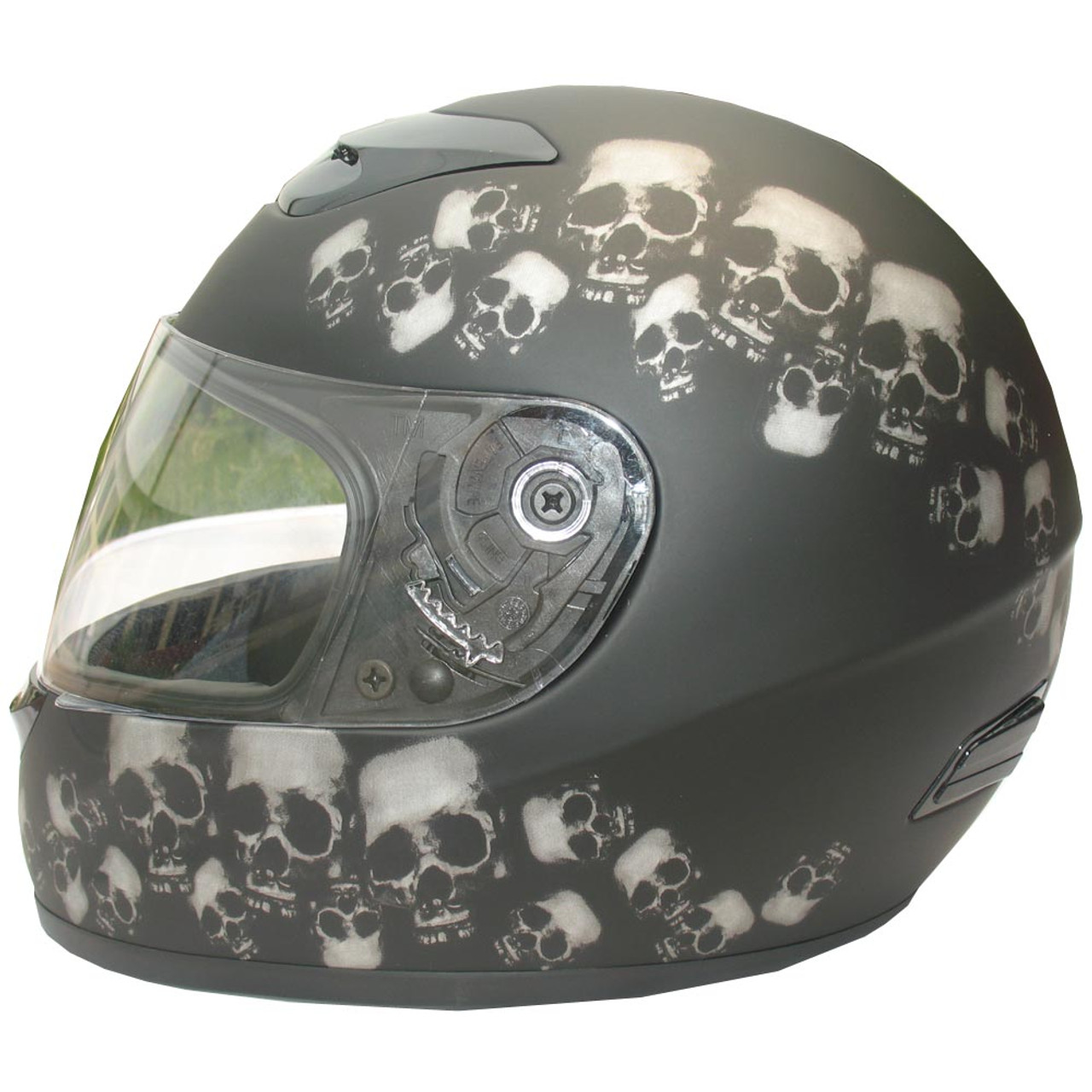 skull motorcycle helmet dot