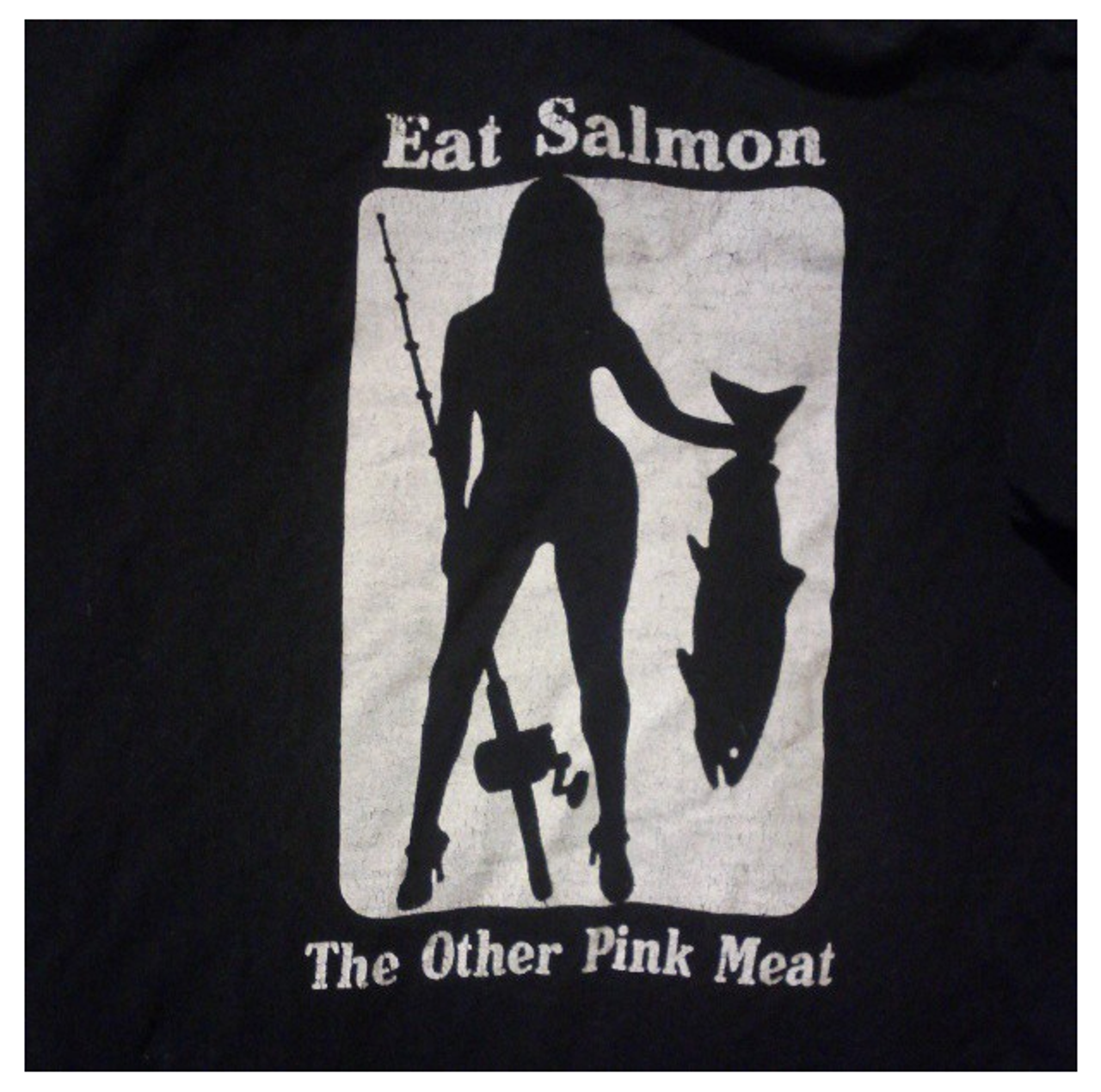 Salmon the other pink meat shirt clearance