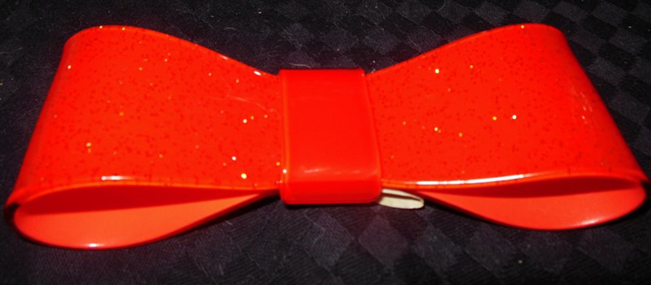 Red Motorcycle Helmet Bow