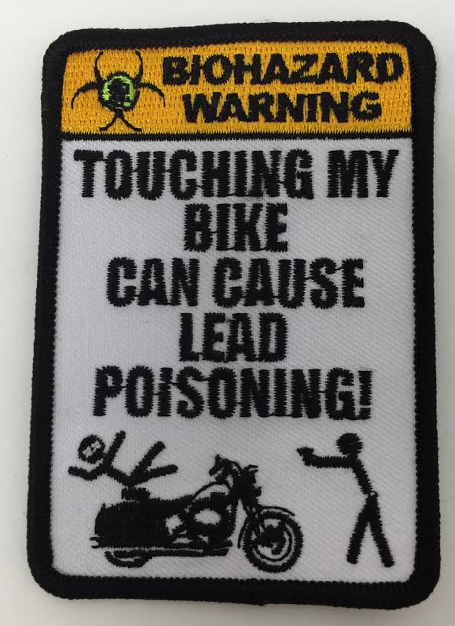 I WOULD SO DO ME PATCH EMBROIDERED IRON ON motorcycle biker