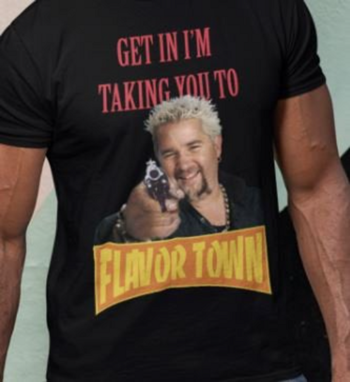 New Guy Fieri Fans Flavortown  Essential T-Shirt for Sale by Eloiburer809